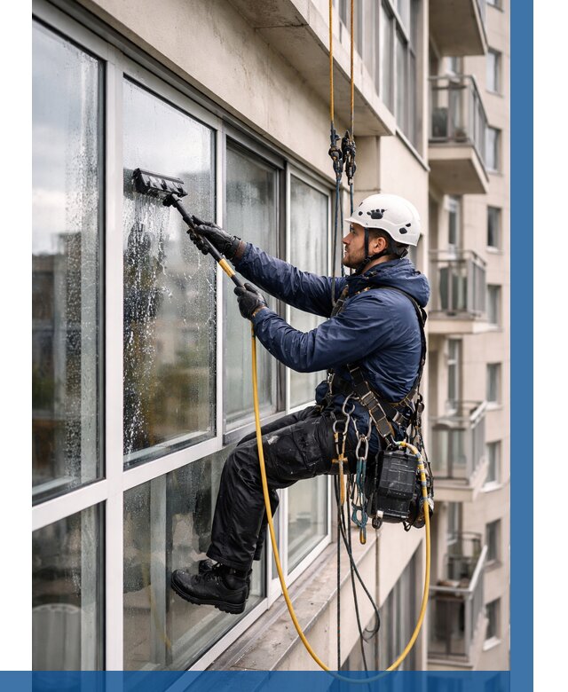 Мойка балконного остекления в Малоярославце от 3620 р. | ВЫСОТНИК-Млр