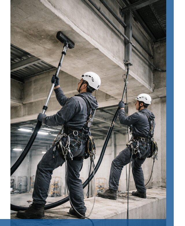 Обеспыливание потолочных конструкций в Малоярославце от 259 р. |ВЫСОТНИК-Млр