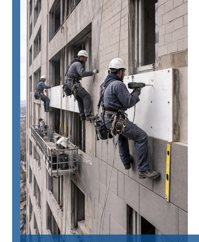 Монтаж фасадных термопанелей высокого качества в Малоярославце