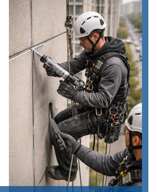 Первичная герметизация швов в Малоярославце от 621 р. | ВЫСОТНИК-Млр