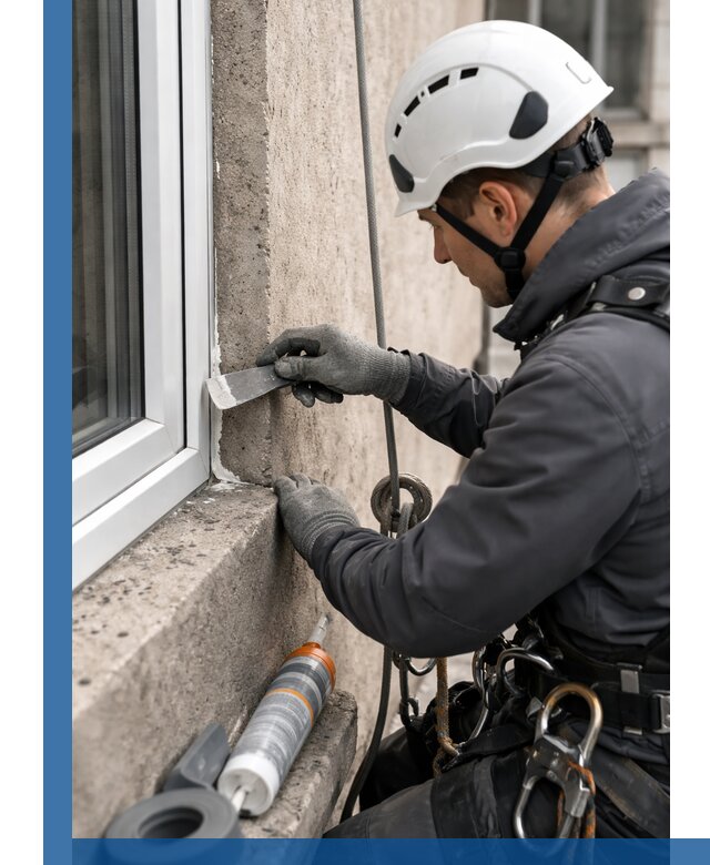 Герметизация монтажных швов окон в Малоярославце с гарантией качества