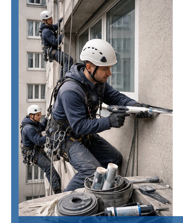 Герметизация швов лоджии в Малоярославце профессионально и надежно