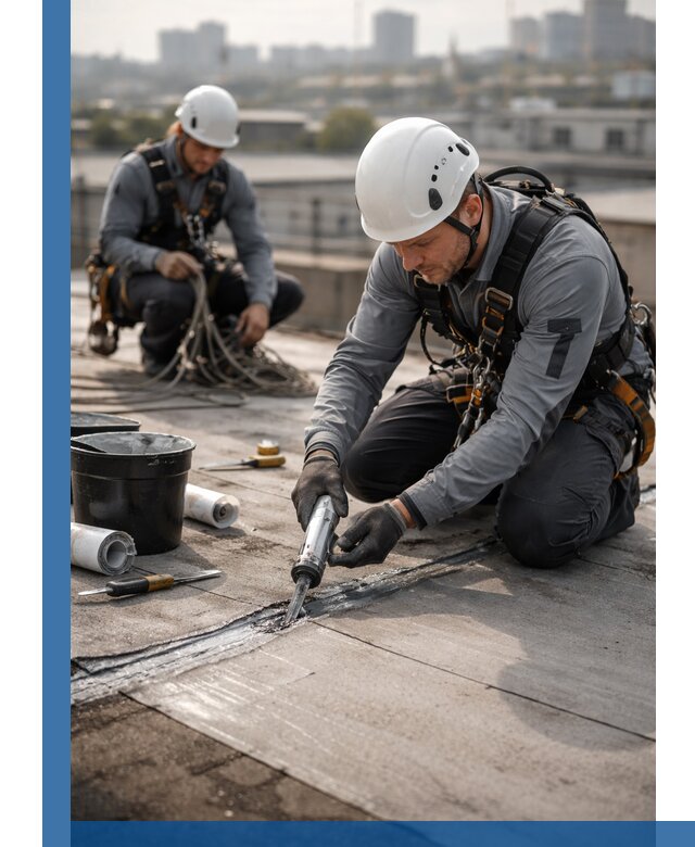 Аварийное и капитальное устранение протечек кровли в Малоярославце