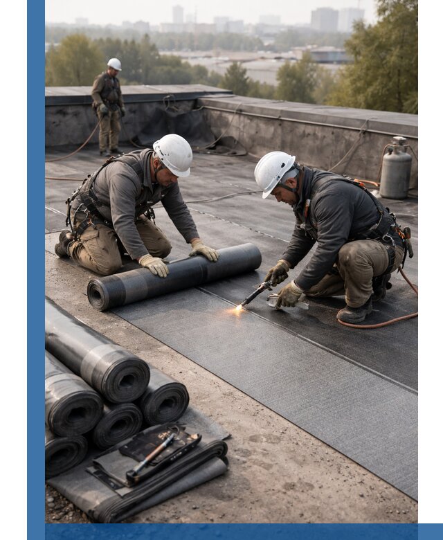Монтаж мягкой кровли в Малоярославце профессионально и надежно