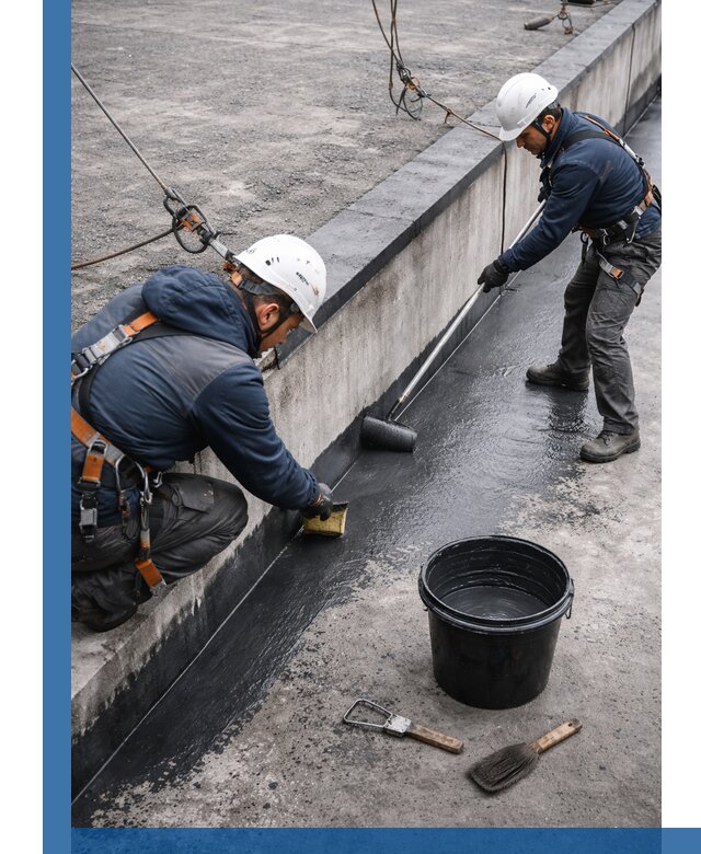 Гидроизоляция кровли жидкой резиной профессионально в Малоярославце