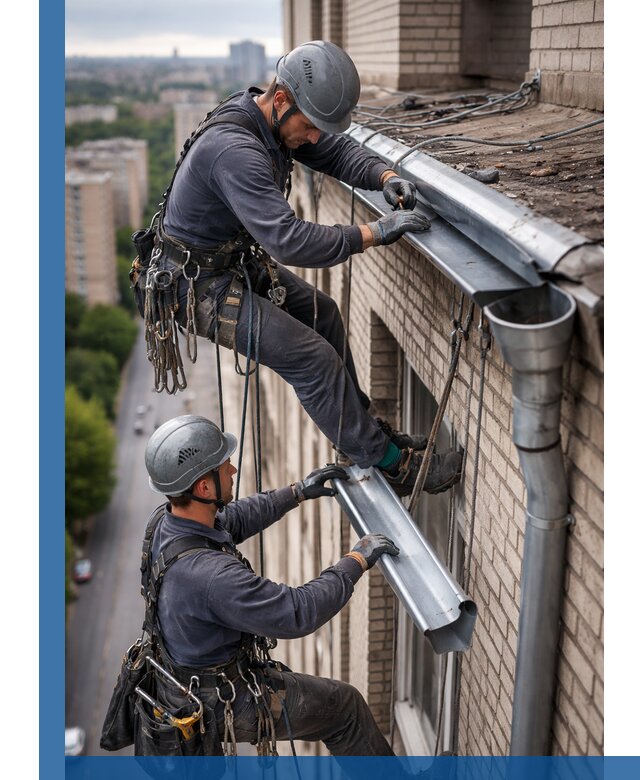 Ремонт водосточных желобов в Малоярославце, быстро и качественно