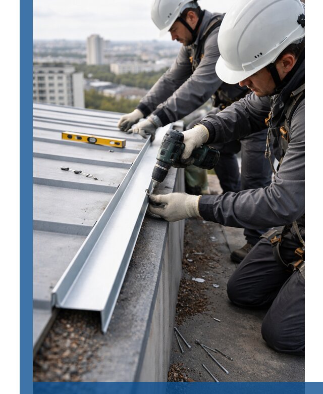 Монтаж капельника на кровле в Малоярославце с гарантией качества