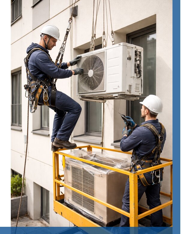 Демонтаж внешнего блока кондиционера в Малоярославце от 3620 р. | ВЫСОТНИК-Млр