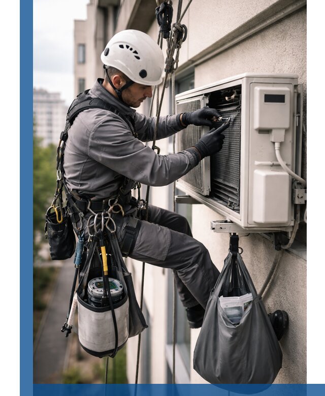 Обслуживание внешнего блока кондиционера в Малоярославце профессионально