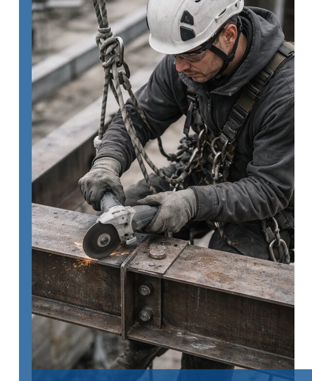 Резка металла на высоте в Малоярославце для зданий и конструкций