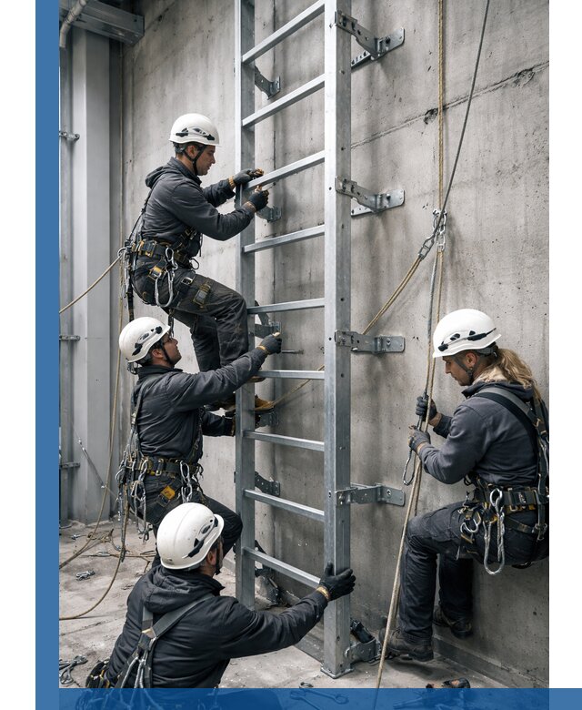 Монтаж металлических лестниц в Малоярославце под ключ со гарантией