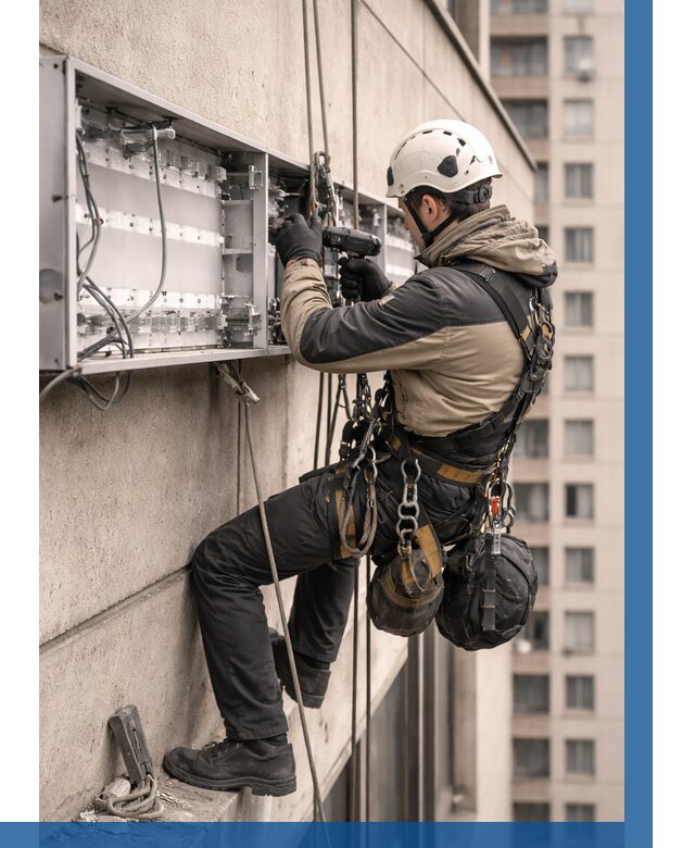 Ремонт вывески на высоте в Малоярославце от 4654 р. | ВЫСОТНИК-Млр