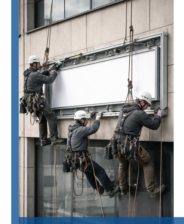 Профессиональный монтаж светового короба под ключ в Малоярославце