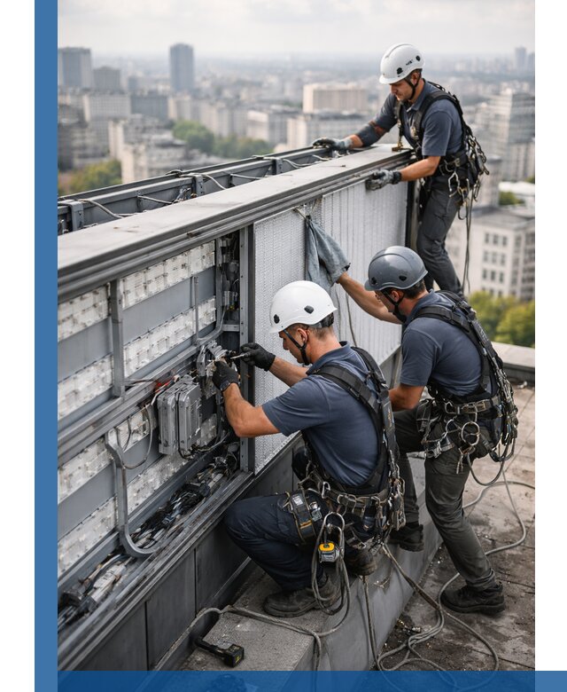 Профессиональное обслуживание крышной рекламы в Малоярославце под ключ