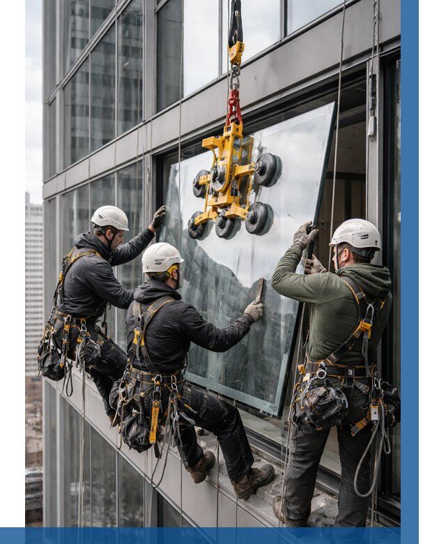 Фасадное остекление зданий под ключ в Малоярославце от 10342 р. | ВЫСОТНИК-Млр