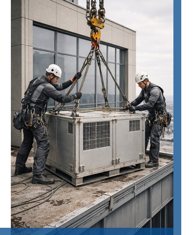 Такелажные работы на высоте в Малоярославце от 8274 р. | ВЫСОТНИК-Млр