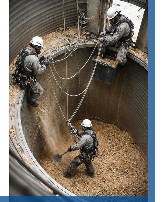 Чистка зерновых бункеров в Малоярославце от 12410 р. | ВЫСОТНИК-Млр