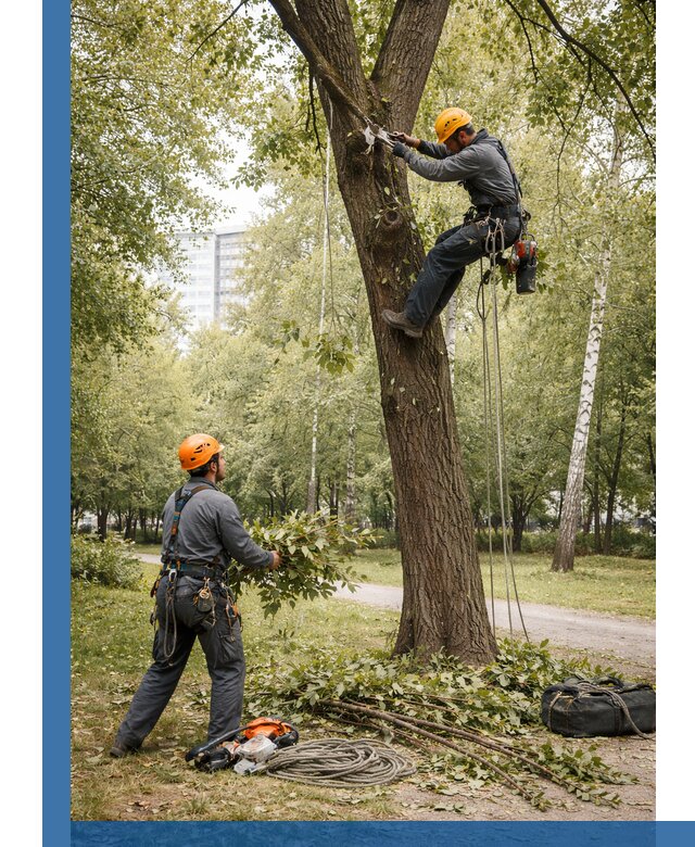 Санитарная обрезка деревьев в Малоярославце, профессионально и безопасно