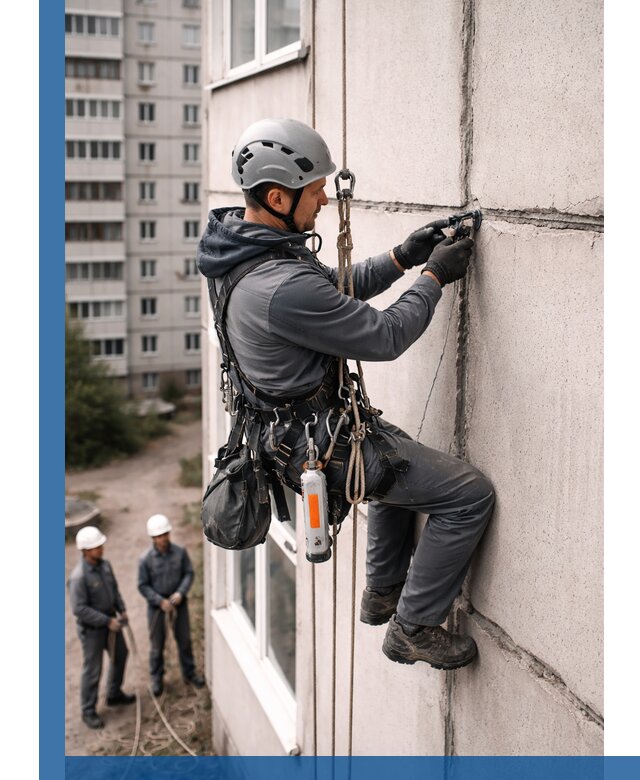 Обследование межпанельных швов и герметизация в Малоярославце