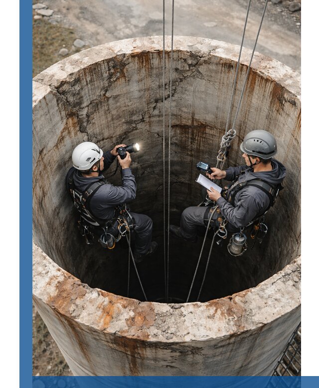 Обследование дымовой трубы: диагностика и оценка состояния в Малоярославце